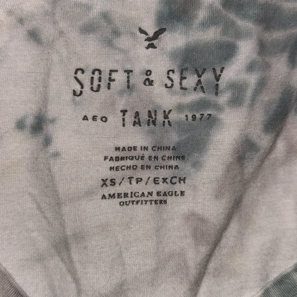 AEO🦅 Soft & Sexy Tie-Dye Tank Top XS - Picture 8 of 15
